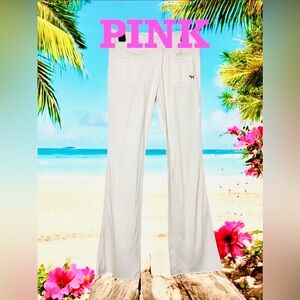 Y2K PINK (Victorias secret) RARE Limited Edition Cotton drawstring Pants SIZE 0